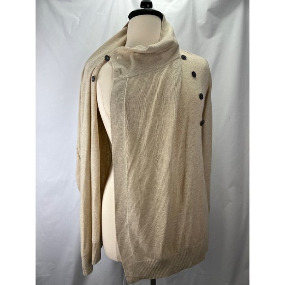 Rare VTG Merino Wool Blend Cardigan Double-breasted Sweater, Women's L - Picture 3 of 7